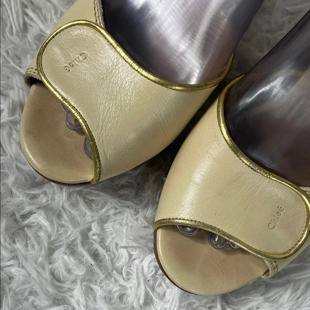 Chloe wedge sandals